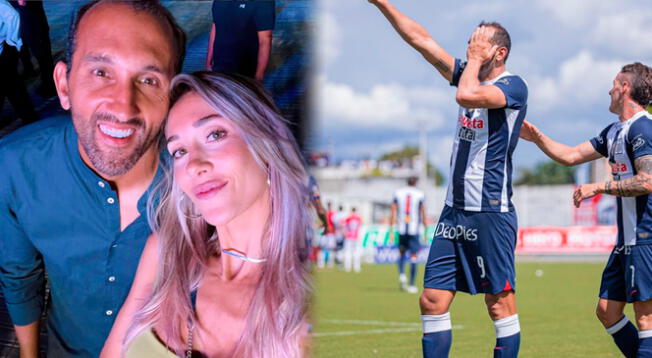 Hernán Barcos anotó dos goles en Tarapoto y con esto logró cumplirle la promesa a su esposa.