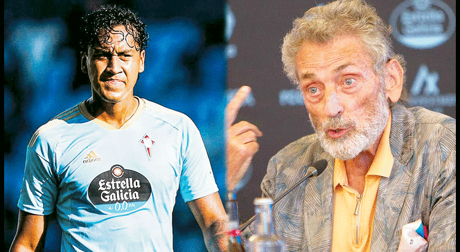 Presidente del Celta de Vigo habló sobre el futuro de Renato Tapia