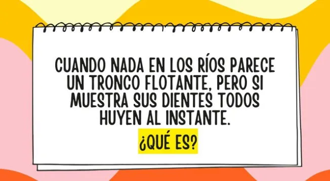 Abre bien los ojos y despeja tu mente para dar con la respuesta correcta.