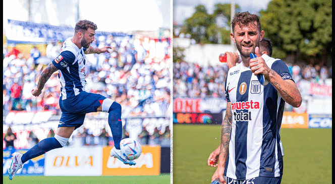 Gino Peruzzi anotó su segundo gol con Alianza Lima