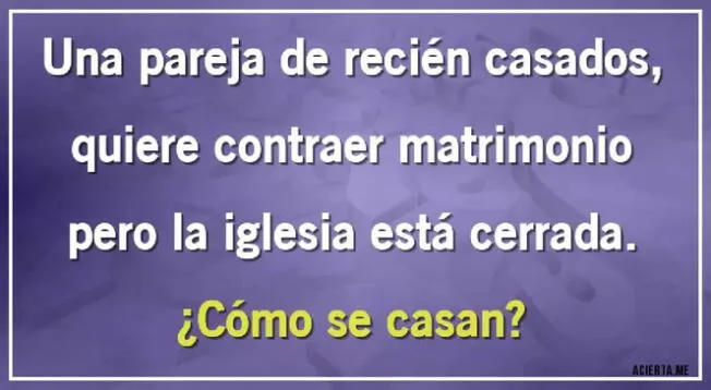 Intenta superar este acertijo mental en menos de 7 segundos y demuestra que eres un 'crack'.