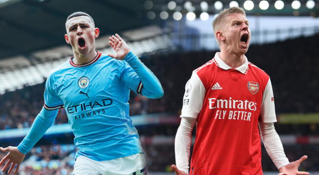 Manchester City y Arsenal buscarán el primer lugar de la Premier League.