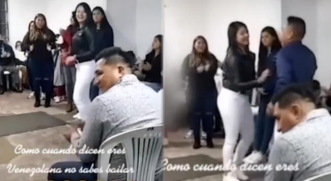 Venezolana es viral en tiktok al mostrar sus pasitos prohibidos al rítmo de cumbia