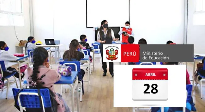 28 de abril Día No Laborable: Minedu aclara si habrá o no clases en colegios