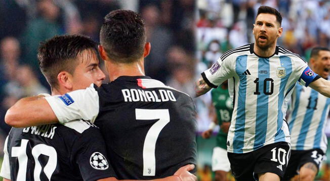 Dybala confesó que odiaba a Cristiano por su cariño a Messi