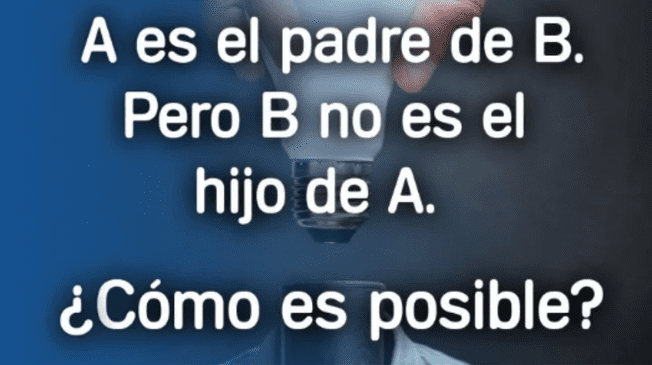 Solo gente muy inteligente logra dar con la respuesta. Solo gente muy inteligente logra dar con la respuesta.