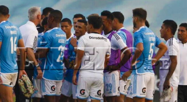 Tiago Nunes y Yoshimar Yotún discutieron tras el empate de Sporting Cristal con UCV.