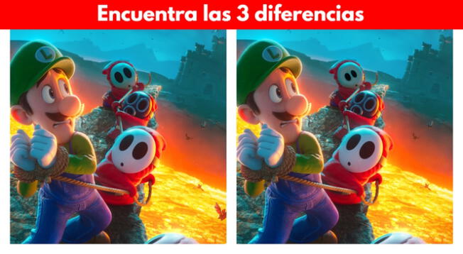 El reto mental nivel MARIO BROS