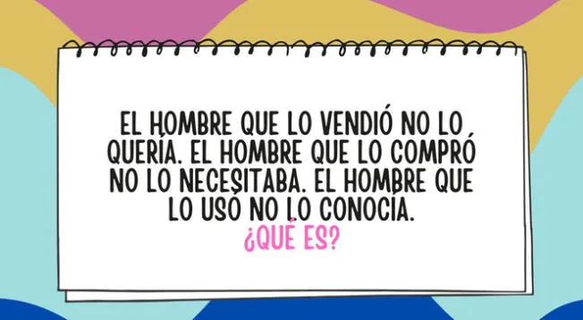 Abre bien los ojos y da con la respuesta en tiempo récord.