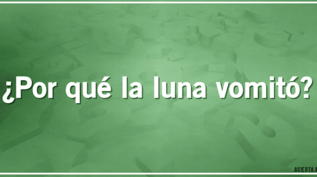 Solo gente con una ágilidad mental resuelve este acertijo visual.