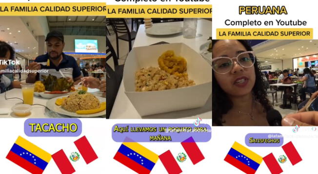 La familia de venezolanos quedó sin palabras al probar los ricos platos de la amazonía peruana