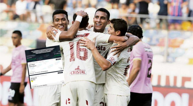 Hincha ganó un gran premio tras apostar a favor de Universitario ante Boys.