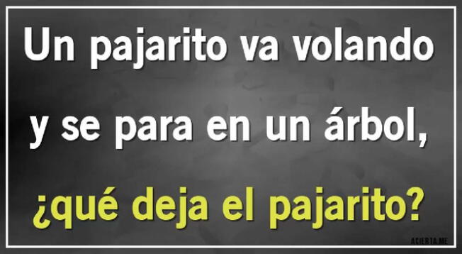 El nuevo acertijo mental de Líbero cuenta con grado de complejidad muy alto.