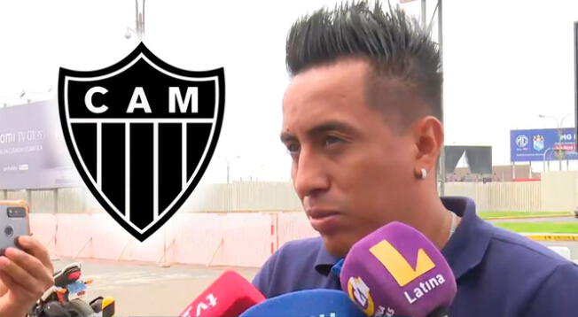 Christian Cueva habló de Atlético Mineiro