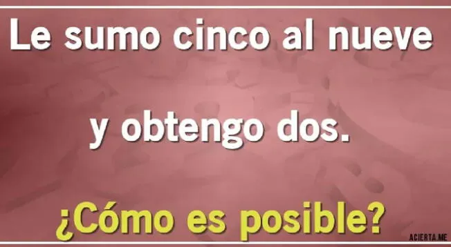 ¿Cuál es la respuesta correcta aquí? Analiza y acierta en 7 segundos