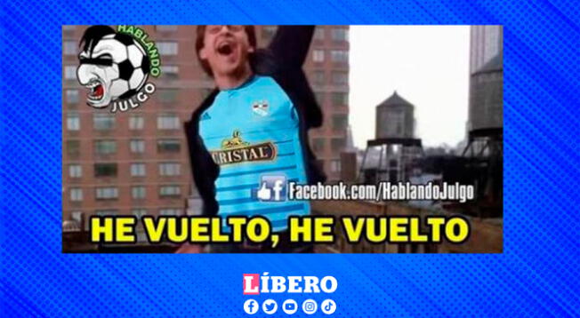 Hilarantes memes tras la victoria de Sporting Cristal.