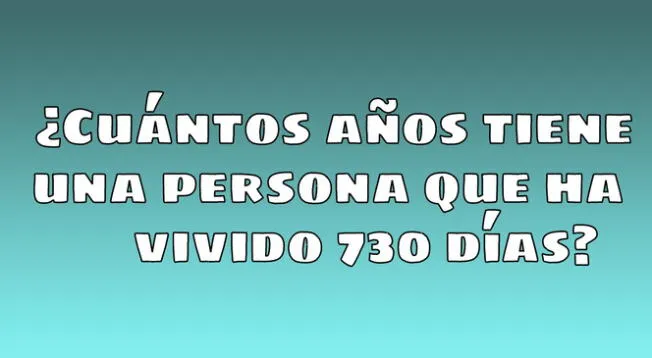 Resuelve este acertijo mental y forma parte de los GENIOS en tiempo récord Resuelve este acertijo mental y forma parte de los GENIOS en tiempo récord