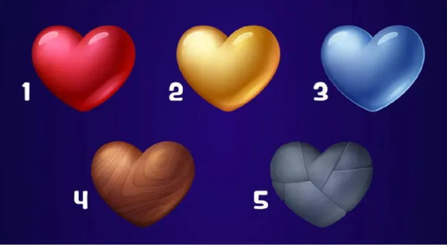 Test: elige uno de los corazones y descubre si eres alguien radical en la vida Test: elige uno de los corazones y descubre si eres alguien radical en la vida