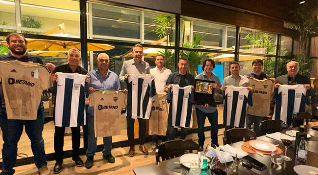 Directivos de Alianza Lima y Atlético Mineiro juntos en Belo Horizonte