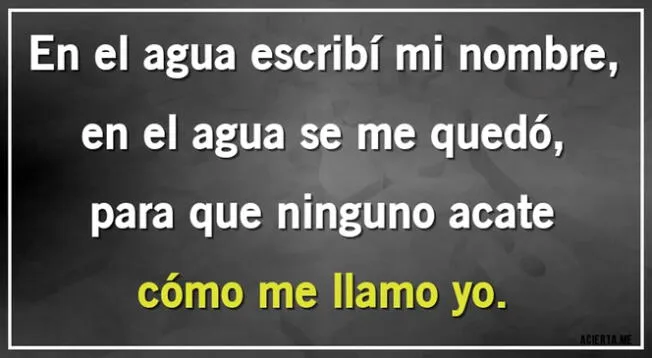 Activa tu mente y lograr dar con la respuesta correcta a este complicado desafío extremo.