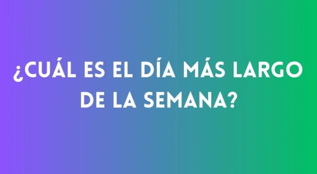 Esta pregunta te dejará pensando más de lo habitual. ¡Pocos usuarios lograron resolverlo!