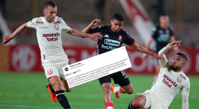 Medio colombiano da con palo a Independiente Santa Fe: "Universitario los pasó por arriba" Medio colombiano da con palo a Independiente Santa Fe: "Universitario los pasó por arriba"