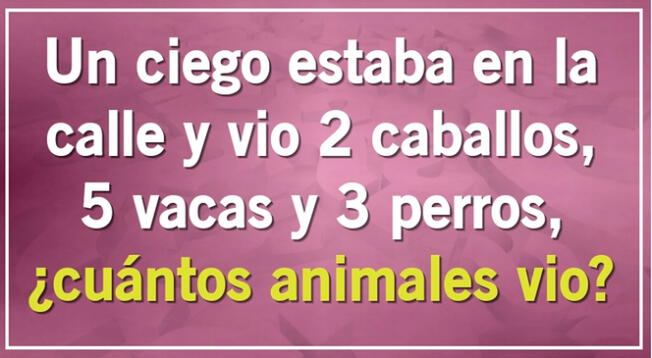 Solo los más inteligentes podrán superar este acertijo de nivel experto. Solo los más inteligentes podrán superar este acertijo de nivel experto.