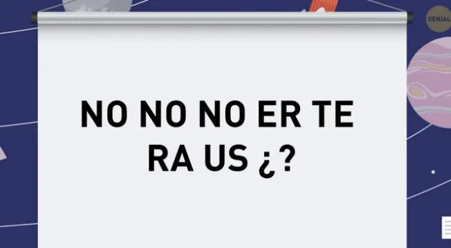 Abre bien los ojos y enfócate al 100% para resolver este desafío en tiempo récord.