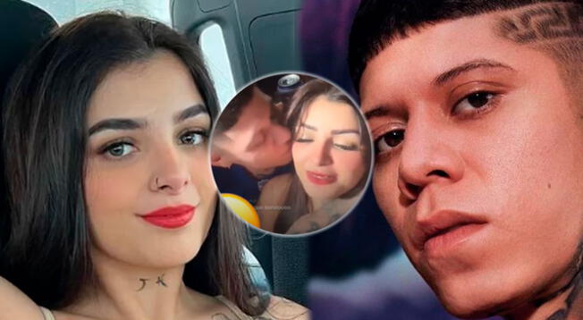 Karely Ruiz y Santa Fe Klan dejaron entrever que mantienen una relación.