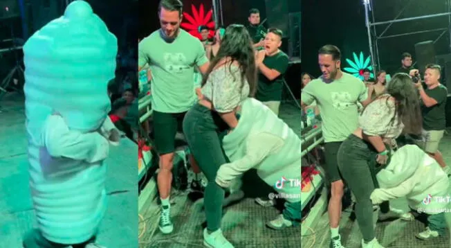 Fabio Agostini animó evento nocturno y sorprendió a fans.