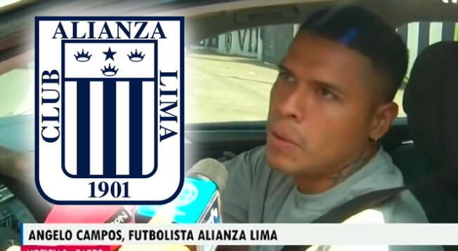 Ángelo Campos habló de la lesión que tiene y cuándo volverá a entrenar con Alianza Lima