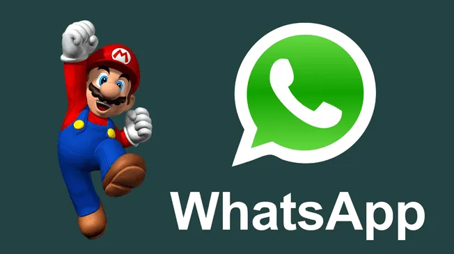 ¿Mario Bros en WhatsApp? Entérate cómo activarlo.