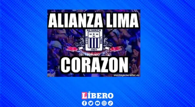 Hinchas blanquiazules festejan triunfo de Alianza Lima