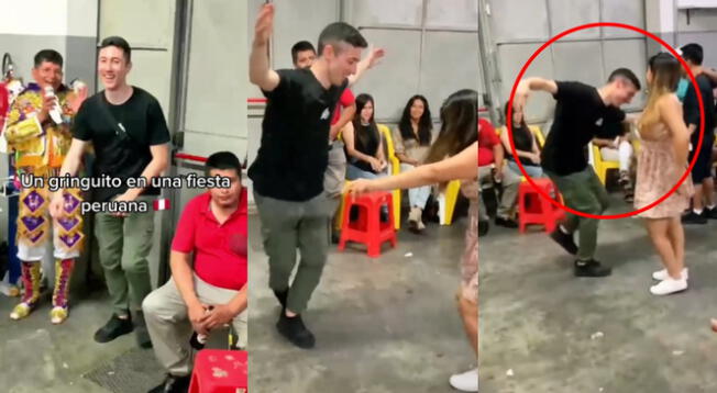 Video viral de joven extranjero que baila perfectamente el huaylas