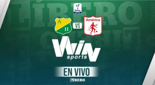 El cotejo entre Atlético Huila y América de Cali lo pasará Win Sports.