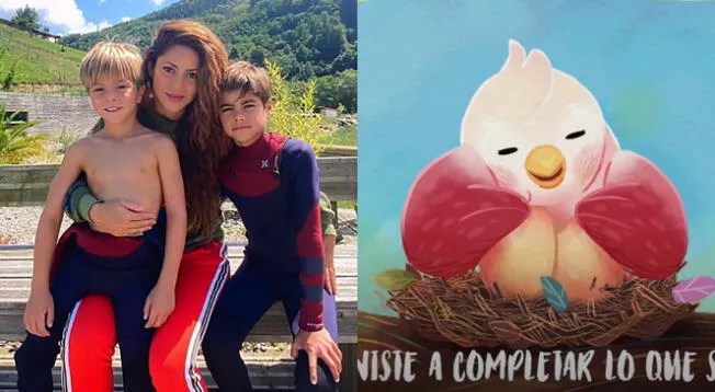 Shakira lanza nuevo sencillo dedicado a sus hijos.