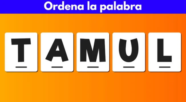 El reto extremo para hallar la palabra oculta