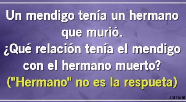 ¿Cuál es la relación? Averigua la verdad en solo 7 segundos ¿Cuál es la relación? Averigua la verdad en solo 7 segundos