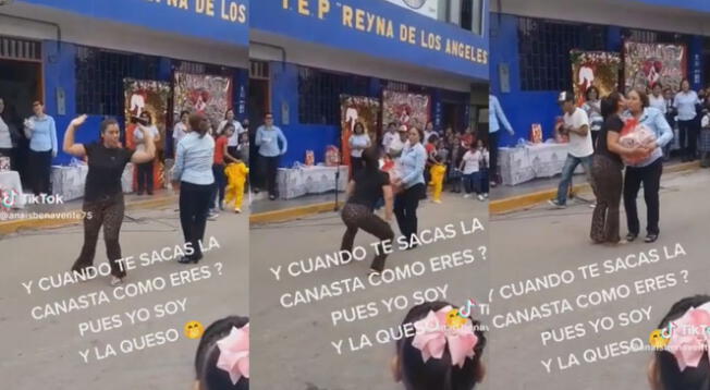 La madre de familia realizó los pasos del famoso baile para demostrar su felicidad ante el premio.