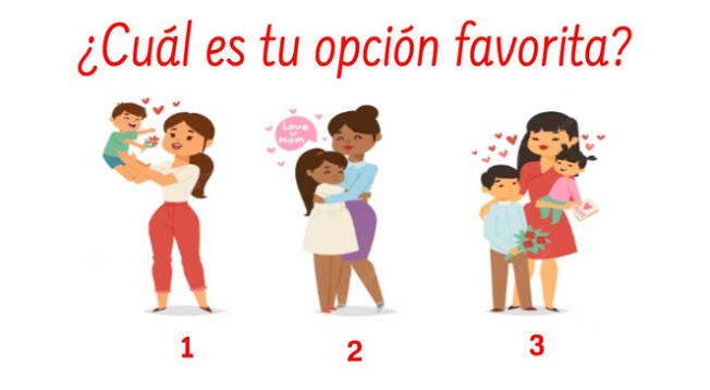 Una opción del test de personalidad te dirá cuáles son las cualidades que heredaste de tu mamá.