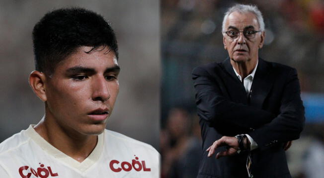 Piero Quispe le da una excelente noticia a Jorge Fossati de cara al partido contra Sullana