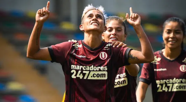 Universitario ganó 2-0 e igualó a Alianza Lima en la punta de la Liga Femenina.