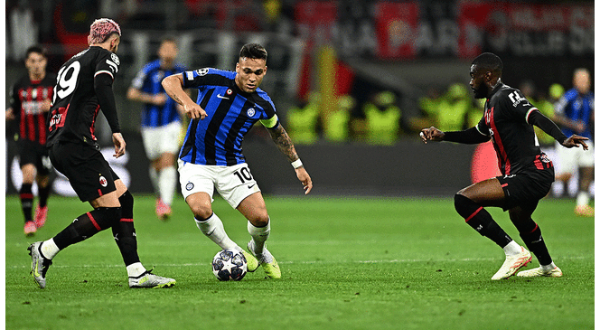 Inter y Milan se enfrentan por las semifinales de la Champions League vía Fútbol Libre