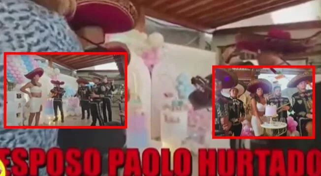 Rosa Fuentes recibió serenata por parte de Paolo Hurtado