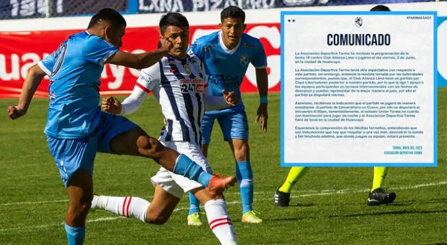 ADT jugará en dos semanas ante Alianza Lima por el Apertura.