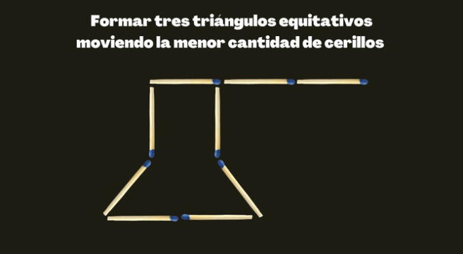 Aunque no parezca, este ejercicio mental si presenta solución alguna. ¡Concéntrate al 100%!