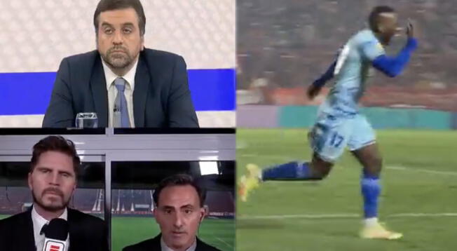 Los comentarias de ESPN halagaron el gran momento del 'Rayo'