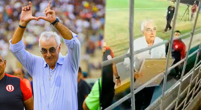 Fossati fue sorprendido con emotivo gesto por parte de hinchas