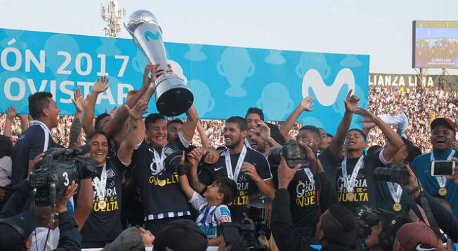 En el 2017, Alianza Lima se consagró campeón luego de 11 años