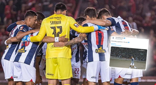 Alianza Lima se pronunció con emotivo mensaje tras perder ante Melgar